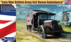 Late War British Army 4x2 Heavy Ambulance