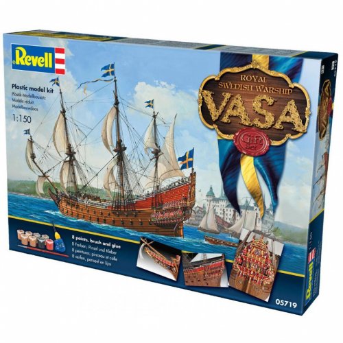 Revell Gift-Set Royal Swedish Warship VASA