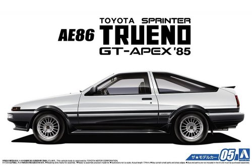 Toyota AE86 Sprinter Trueno GT-Apex '85