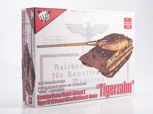 German heavy tank E-75 Ausf. E Tiger III 12.8cm L/55 w/Additional Armor "Tigerzahn"