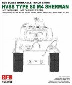HVSS Type 80 track - M4 Sherman