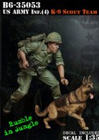 US Army Inf(4) K-9 Team