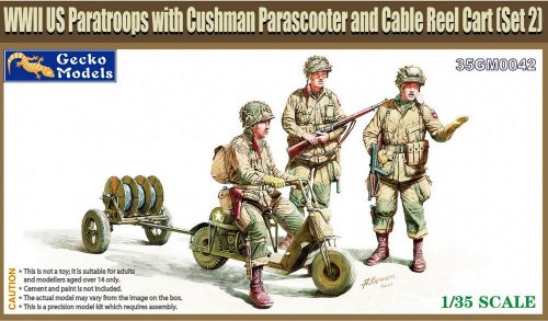 M53 Scooter Cushman w-RL-35 Cable Reel Cart