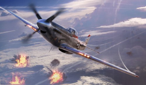 War Thunder - P-47N & P-51D