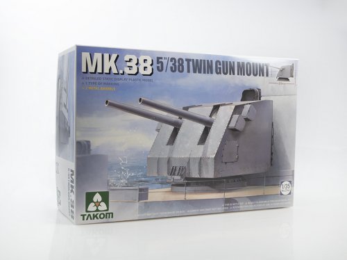 MK.38 5''/38 TWIN GUN MOUNT  (Metal barrel)