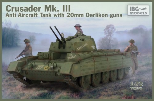 Crusader Mk.III Anti-Air Tank Mk.III with 20mm Oerlikon Guns