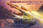 German WWII E-100 panzer weapon carrier wiht V1 Missile launcher