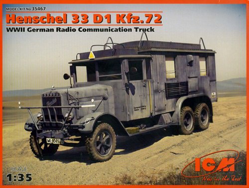 Henschel 33 D1 Kfz.72,     