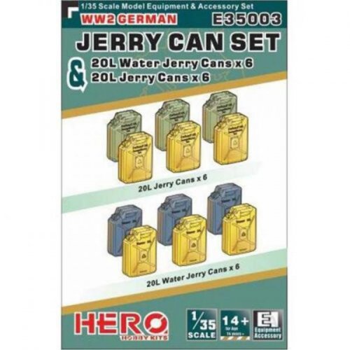 WW2 German Jerry CAN & Jerry CAN Water  SET