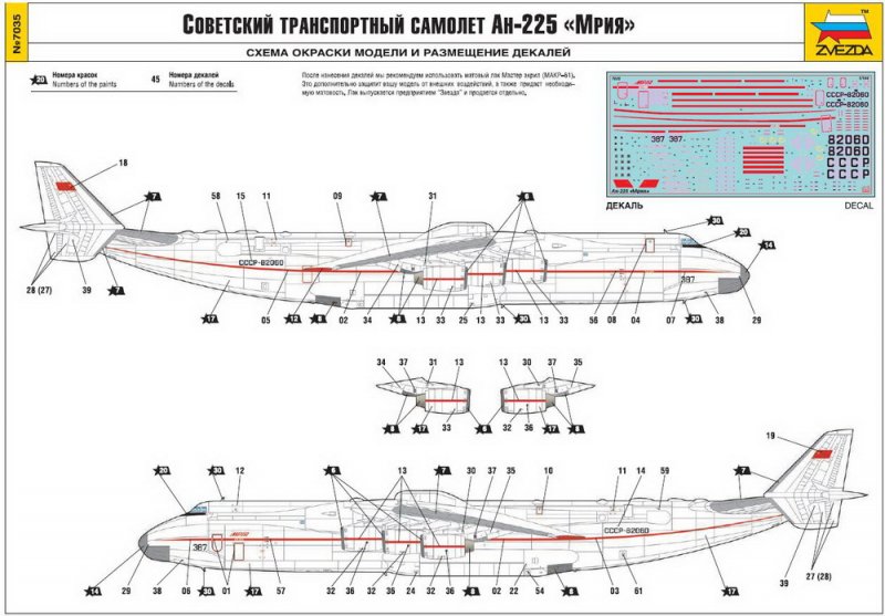 Чертежи ан 225