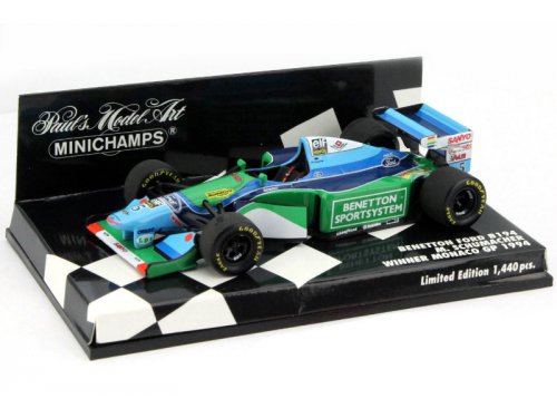 BENETTON FORD B194 - MICHAEL SCHUMACHER - WORLD CHAMPION 1994 - (WITHOUT FIGURINE)