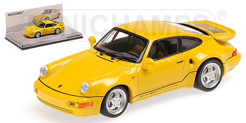 PORSCHE 911 TURBO S 3.3 (964) - 'LEICHTBAU' - 1992 - YELLOW