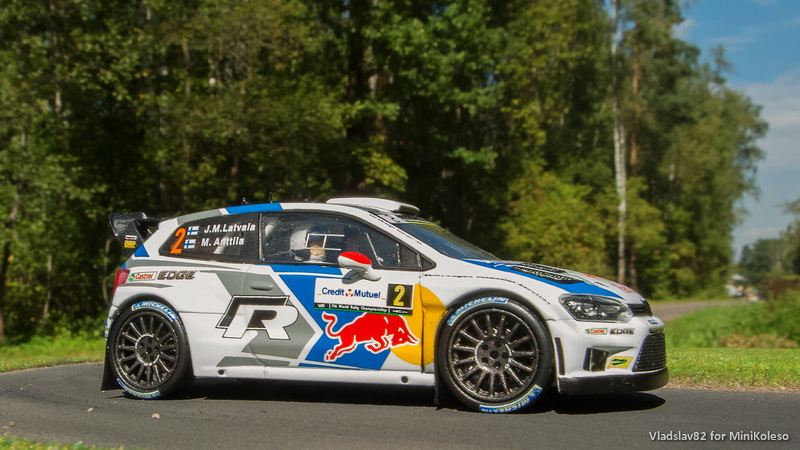 VW Polo R WRC #2 Winner Rally France J-M.Latvala/M.Anttila 2014