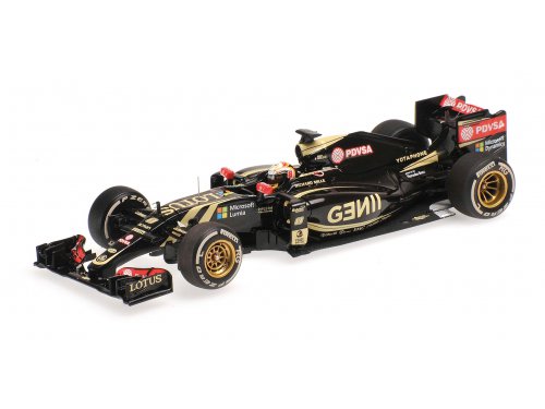 Lotus F1 Team Lotus E23 Hybrid - Romain Grosjean - 3Rd Place Belgian GP 2015