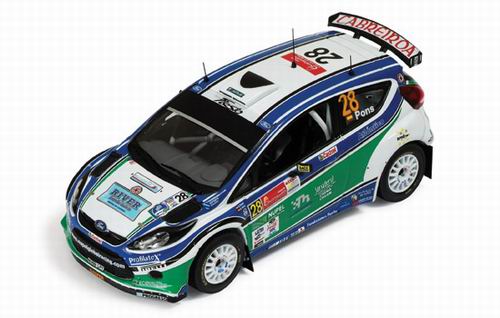 FORD FIESTA S2000 #28 X. Pons - A. Haro 8th Carona Mexico Rally 2010 (S-WRC Winner)