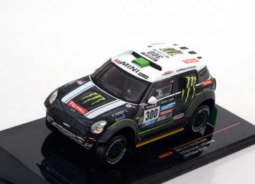 MINI ALL 4 RACING  #300 S.Peterhansel-J.P.Cottret Dakar 2014