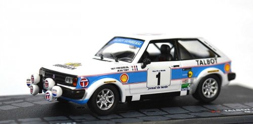 TALBOT SUNBEAM LOTUS G.Fr&#233;quelin J.Todt Rally Brasil 1981