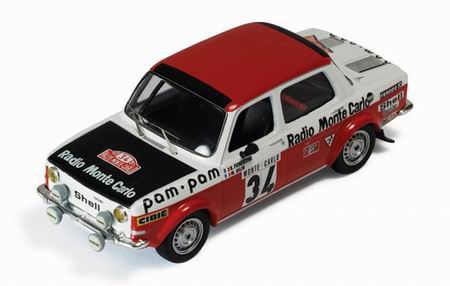 SIMCA 1000 RALLY #34 B.Fiorentino-M.Gelin Rally Monte Carlo 1973