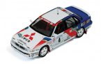 MITSUBISHI GALANT VR-4 #4 "RALLIART" K.Eriksson/S.Parmander Winner Sweden Rally 1991