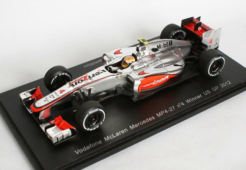 McLaren MP4-27 4 Winner US GP (Lewis Hamilton)