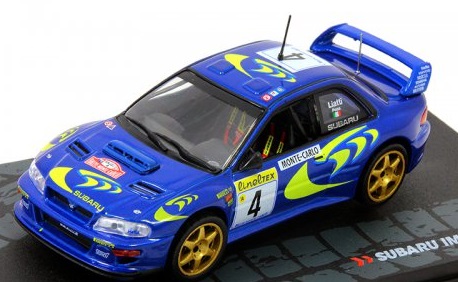 SUBARU IMPREZA WRC97 P.Liatti F.Pons Rally Monte-Carlo 1997