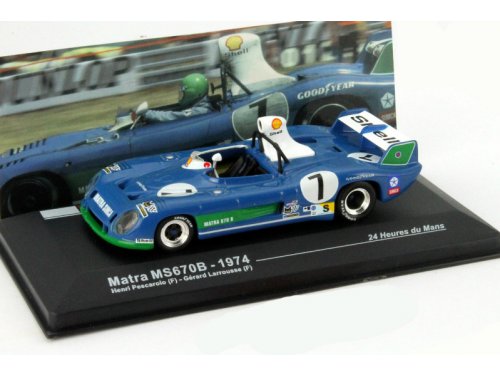 MATRA MS670B #7 Henri Pescarolo -Gerard Larrousse Winner LE MANS 1974