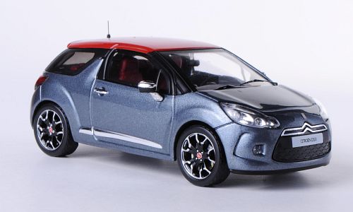 CITROEN DS3 2011 Metallic Grey / Red