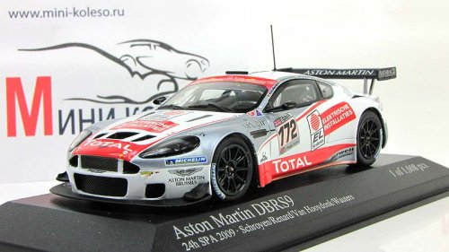 Aston Martin DBRS9 - Schroyen/Renard/Van Hooydonk/Wauters - 24 H Spa Francorchamps 2009