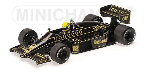 LOTUS RENAULT 98T - AYRTON SENNA - 1986