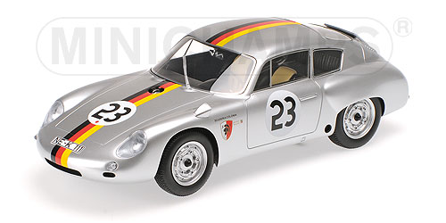 PORSCHE 356 B 1600 GS CARRERA GTL ABARTH - GERHARD KOCH - 2ND GROSSER PREIS SOLITUDE 1962