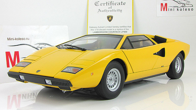 Lamborghini Countach Р¶РµР»С‚С‹Р№