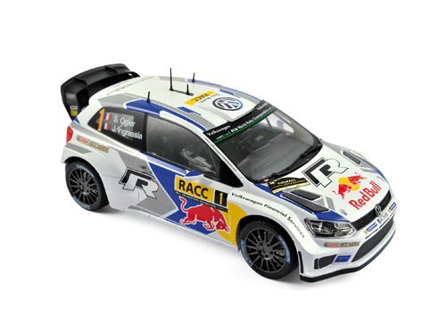 VW POLO R WRC #1 S.Ogier-J.Ingrassia World Champion Winner Rally RACC Catalunya 2014