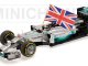    MERCEDES AMG PETRONAS F1 TEAM W05 - LEWIS HAMILTON - WINNER ABU DHABI GP 2014 W.FLAG (Minichamps)