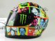     AGV HELMET - VALENTINO ROSSI - MOTOGP LAGUNA SECA - 2010 (Minichamps)