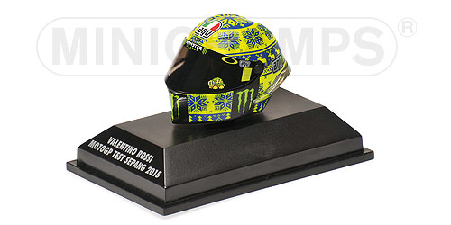 AGV Helmet - Valentino Rossi - Motogp Test Sepang 2015