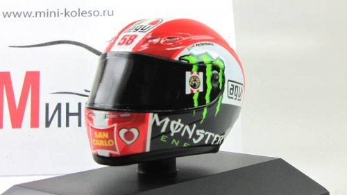  AGV HELMET - MARCO SIMONCELLI - MOTOGP 2011