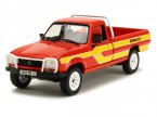 PEUGEOT 504 Pick-Up 4x4 Dangel 1985 Red/Yellow