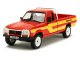    PEUGEOT 504 Pick-Up 4x4 Dangel 1985 Red/Yellow (Norev)