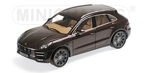 PORSCHE MACAN TURBO - 2013 - BROWN METALLIC