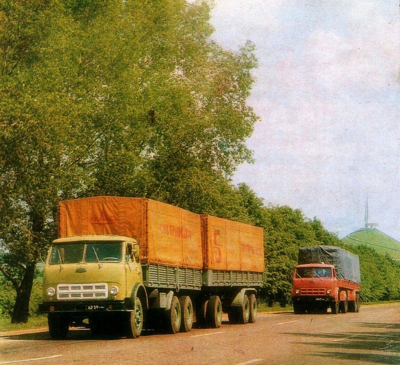 МАЗ 516 тягач