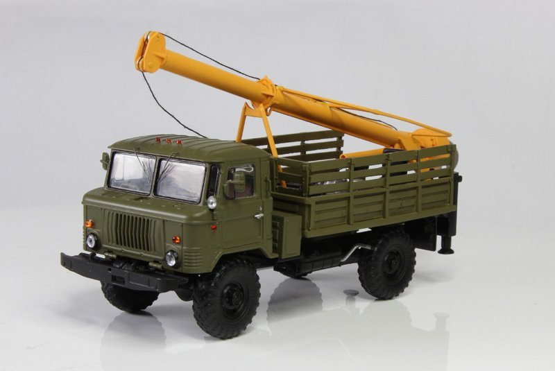 Буровое 66. ГАЗ 66 буровая. ГАЗ 66 буровая 1/43. 1/43 Модель ГАЗ-66 буровая вышка зелёный SSM. УВС ГАЗ 66 буровая.