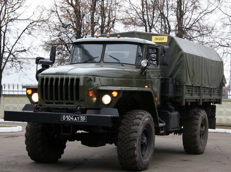 Военный урал 43206 фото