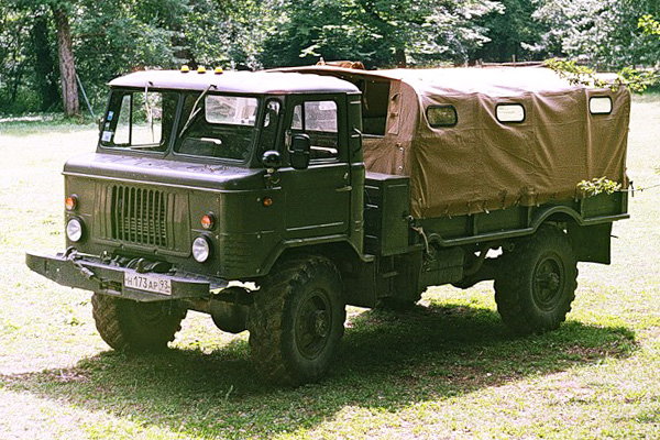 Фото газ 66 бортовой военный