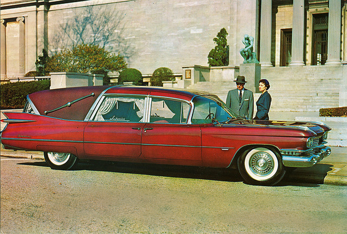Cadillac Fleetwood 1959 катафалк